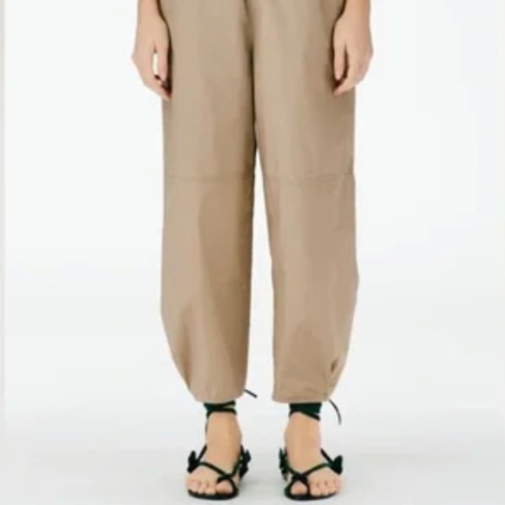Tibi Crispy Nylon Wilt Pull On Jogger M-R